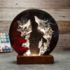 Ghost and Nymeria Lamp (4)