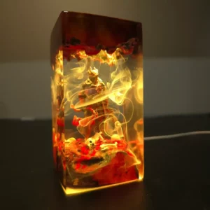 The Hunter Resin Lamp
