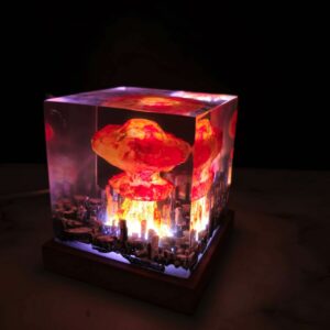 Bomb Diorama Resin Lamp (6)