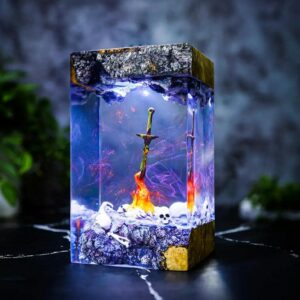 Bonfire Resin Lamp, Dark Souls 3
