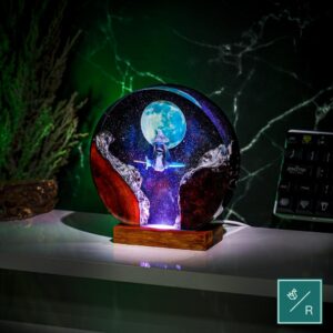 Circular Ranni Resin Lamp