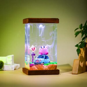 Cute Kirby Resin Lamp
