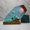 Divers and Turtles Resin Lamp, Ocean Lamp (13)