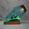 Divers and Whale Shark Resin Lamp (4)
