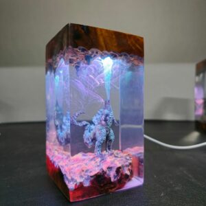 Godzilla Figure Resin Lamp (1)