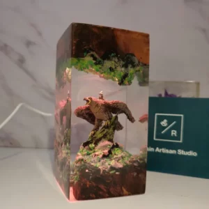 Greatest of the Eagles Resin Lamp (1)