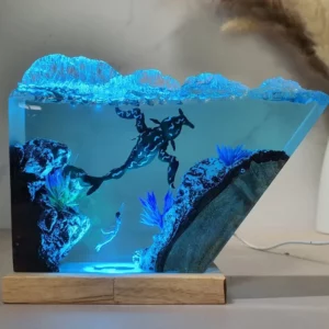 Tulkun ft Kiri Avatar 2 Resin Lamp (4)