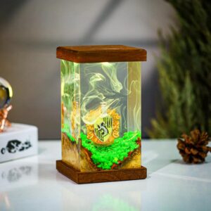 Hogwarts Houses Resin Lamp, Harry Potter