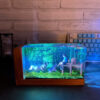 Boy Playing with Hippos Resin Lamp (6)